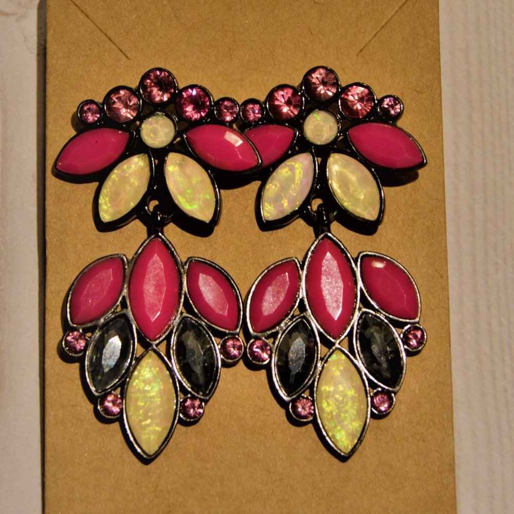 Hip to Wear Pink Earrings